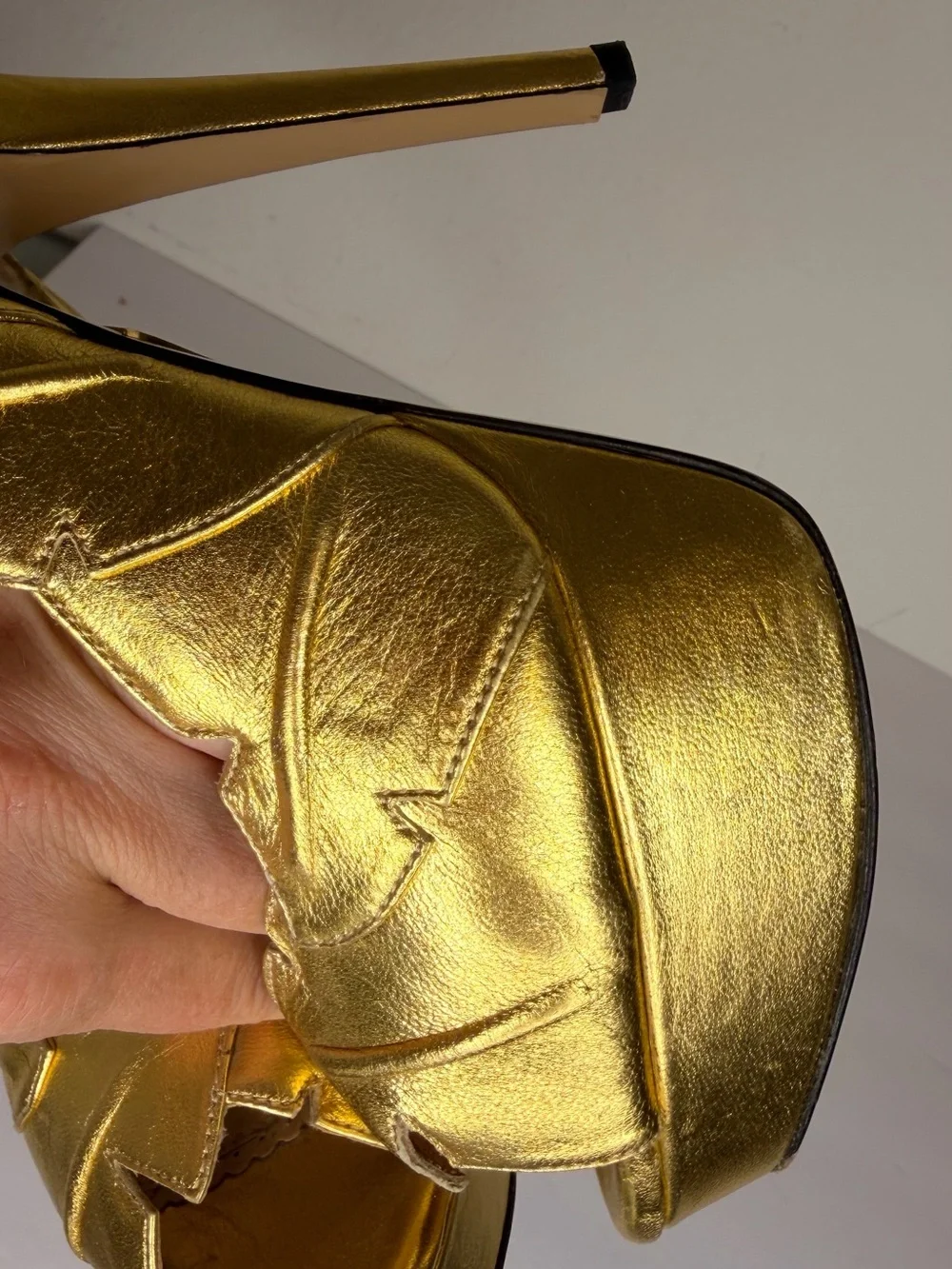 Charlotte Olympia striking gold